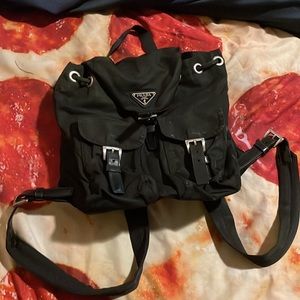 prada small tessuto bag